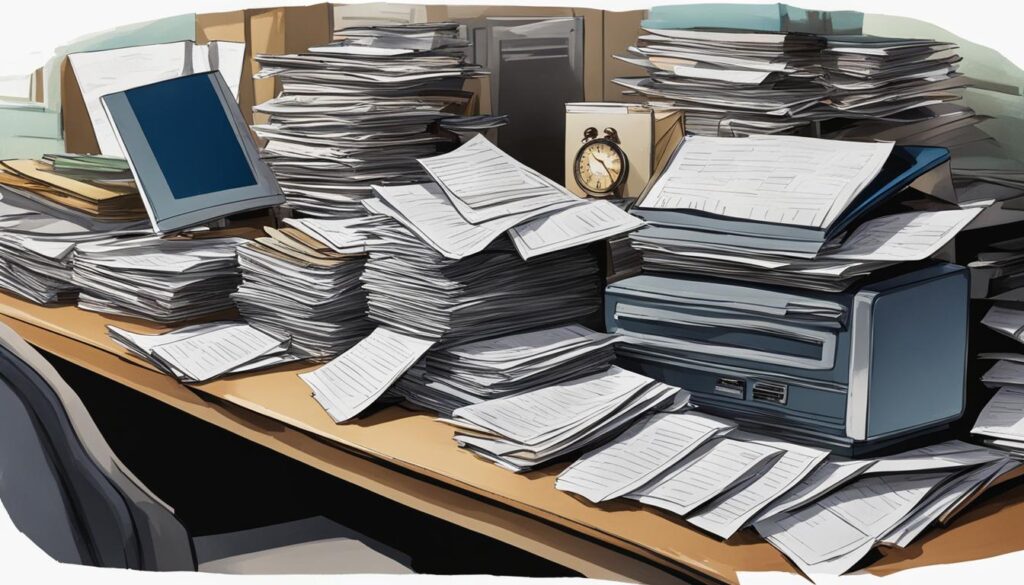 time-consuming administrative work