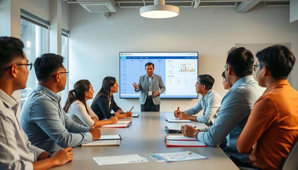 employee training for ERP proficiency