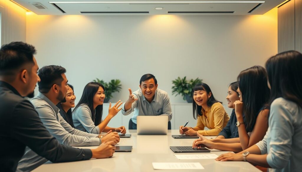 training employees