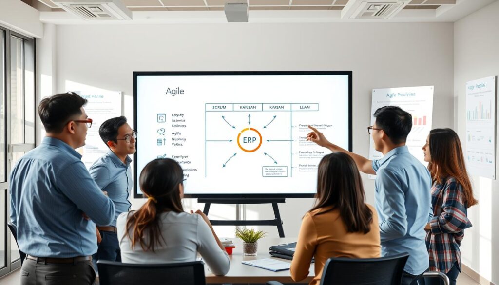 Agile methodologies for ERP implementation