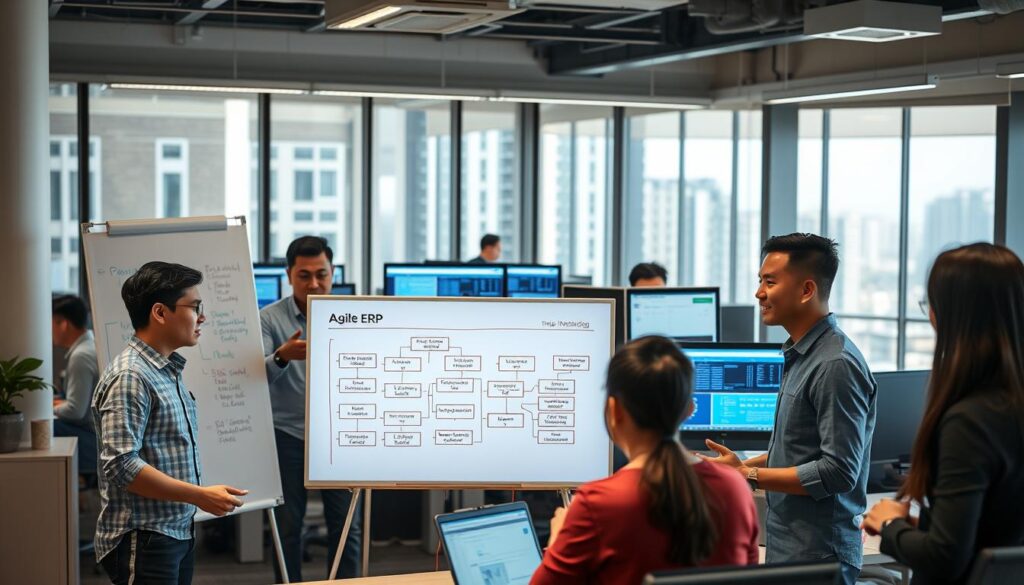 Agile methodology in ERP implementation