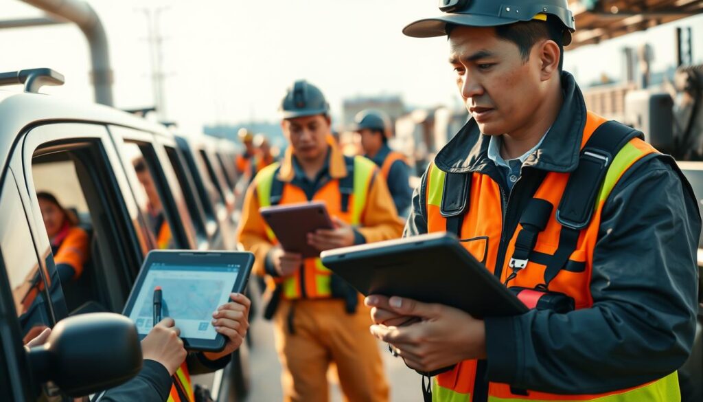 Real-time tracking in field operations Real-time tracking in field operations