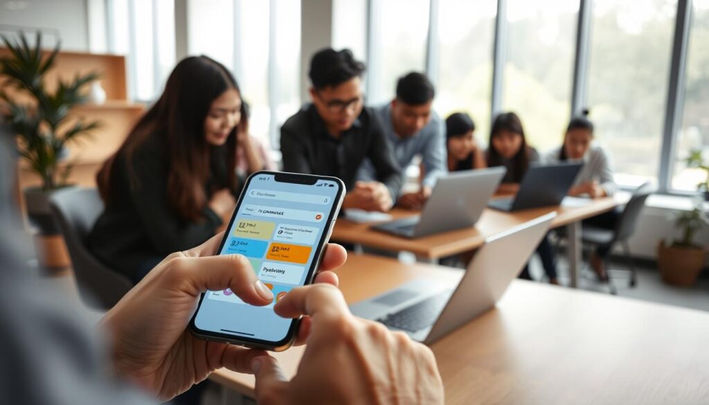 mobile task management implementation